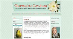 Desktop Screenshot of charmofthecarolines.com